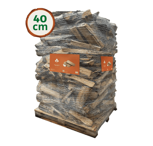 Legna da Ardere 40 cm Wooday – 100% Latifoglie (2 m³)