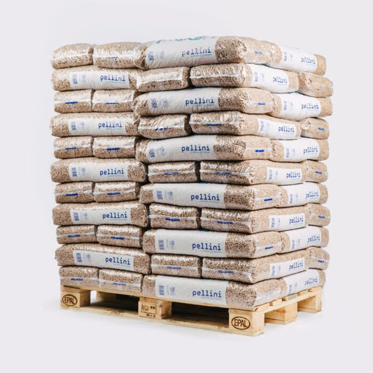 Pellet Pellini EN+ A1 – Pallet da 66 sacchi da 10 kg