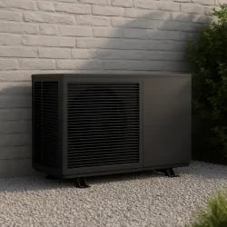 Pompe à Chaleur Air/Eau Monophasée 8 Kw Monobloc - Connectée avec Appoints Électriques et Gaz R290